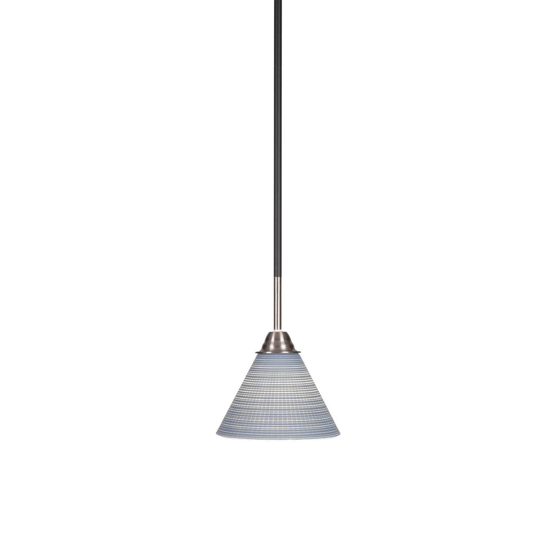 Toltec Paramount 3401-mbbn-4052 Pendant Light - Matte Black & Brushed Nickel