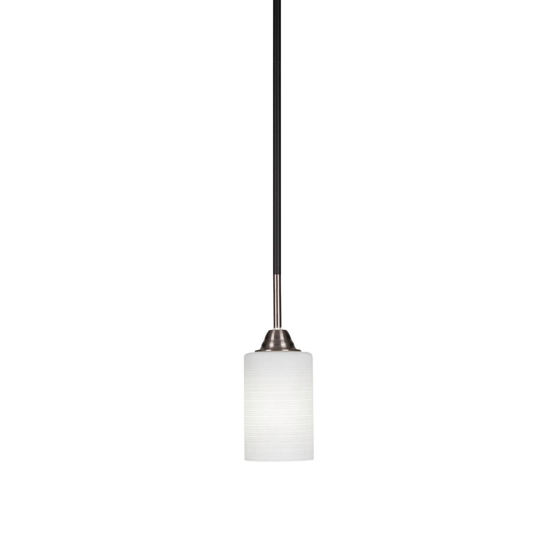 Toltec Paramount 3401-mbbn-4061 Pendant Light - Matte Black & Brushed Nickel