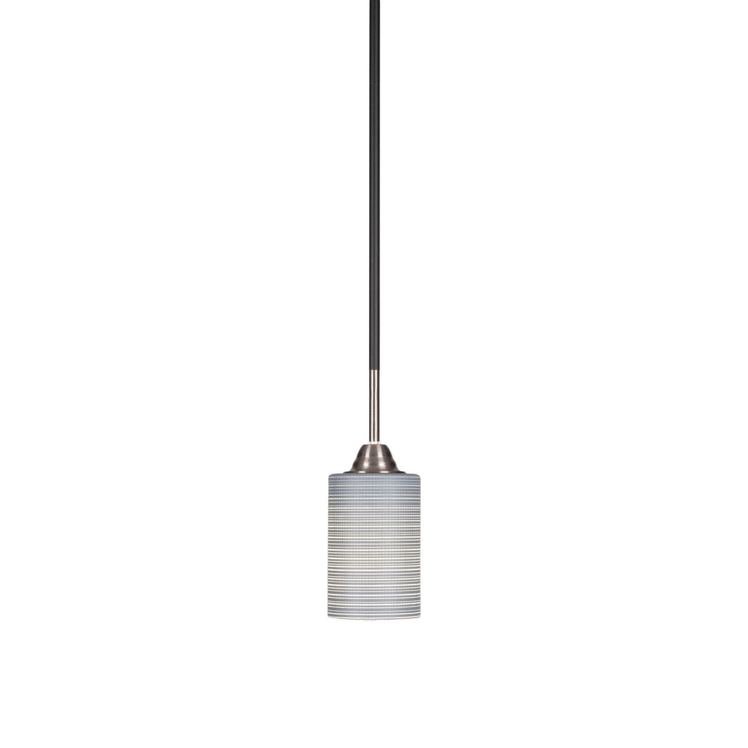 Toltec Paramount 3401-mbbn-4062 Pendant Light - Matte Black & Brushed Nickel