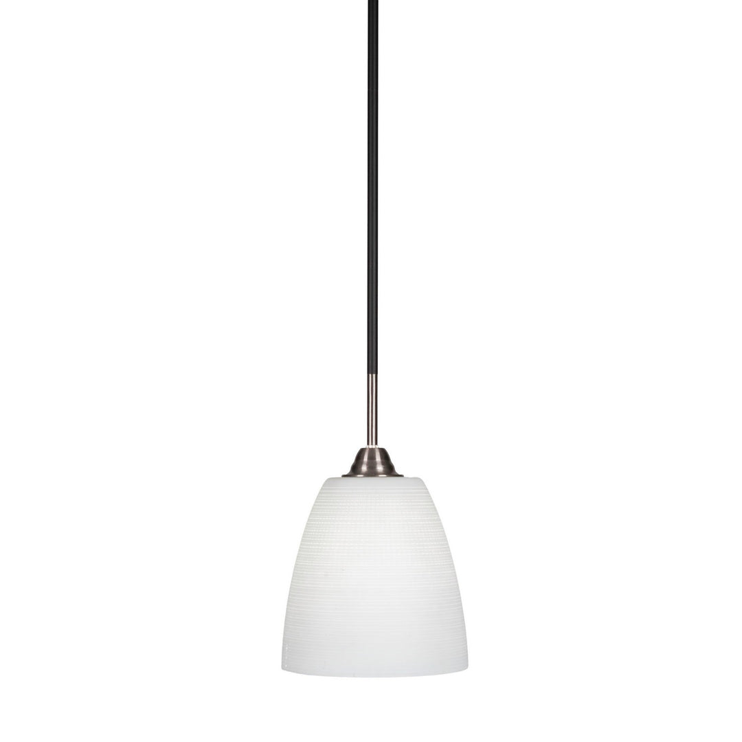 Toltec Paramount 3401-mbbn-4071 Pendant Light - Matte Black & Brushed Nickel