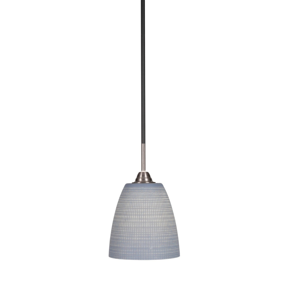 Toltec Paramount 3401-mbbn-4072 Pendant Light - Matte Black & Brushed Nickel