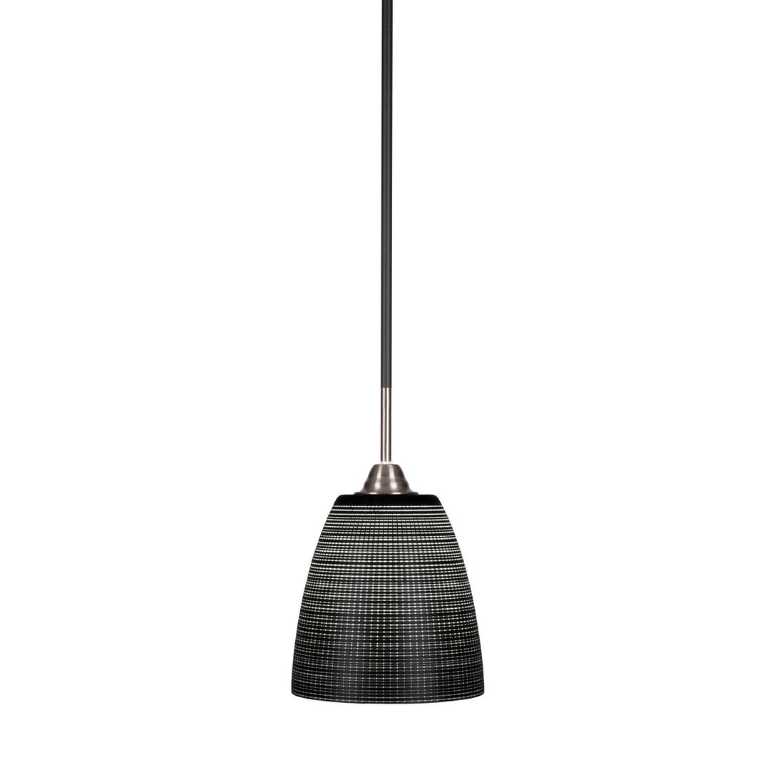 Toltec Paramount 3401-mbbn-4079 Pendant Light - Matte Black & Brushed Nickel