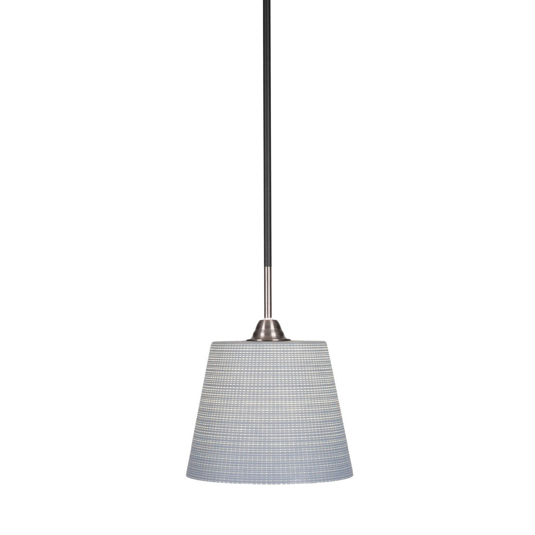 Toltec Paramount 3401-mbbn-4082 Pendant Light - Matte Black & Brushed Nickel