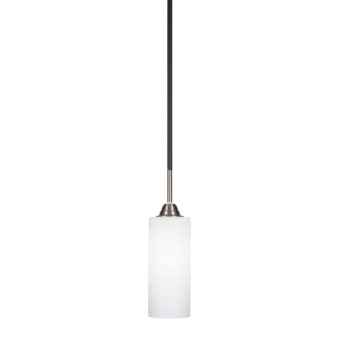 Toltec Paramount 3401-mbbn-4091 Pendant Light - Matte Black & Brushed Nickel