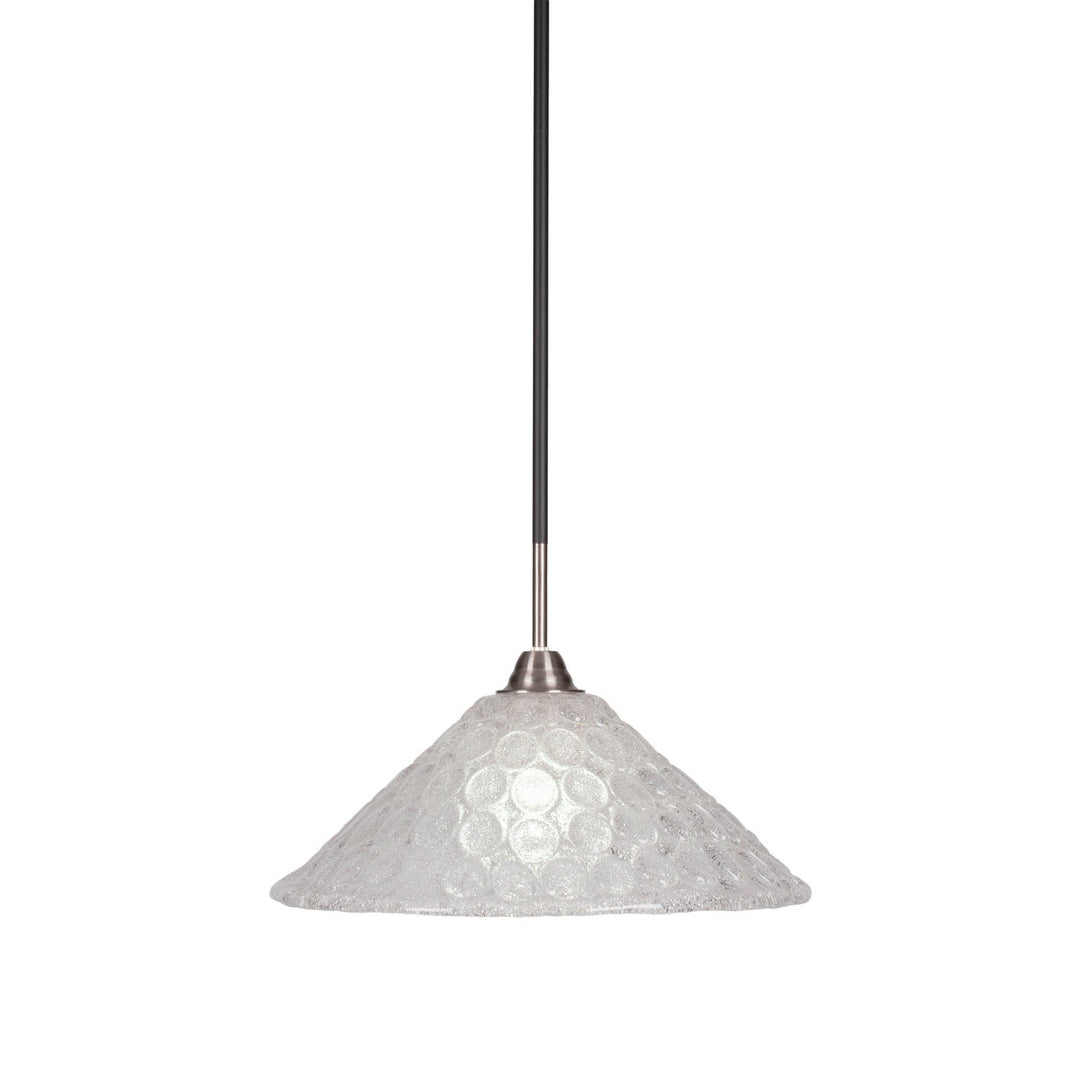 Toltec Paramount 3401-mbbn-411 Pendant Light - Matte Black & Brushed Nickel