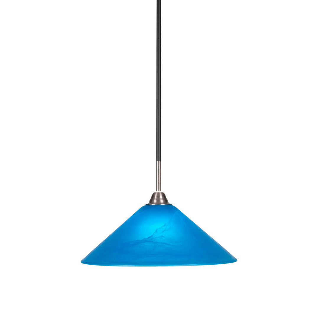 Toltec Paramount 3401-mbbn-415 Pendant Light - Matte Black & Brushed Nickel