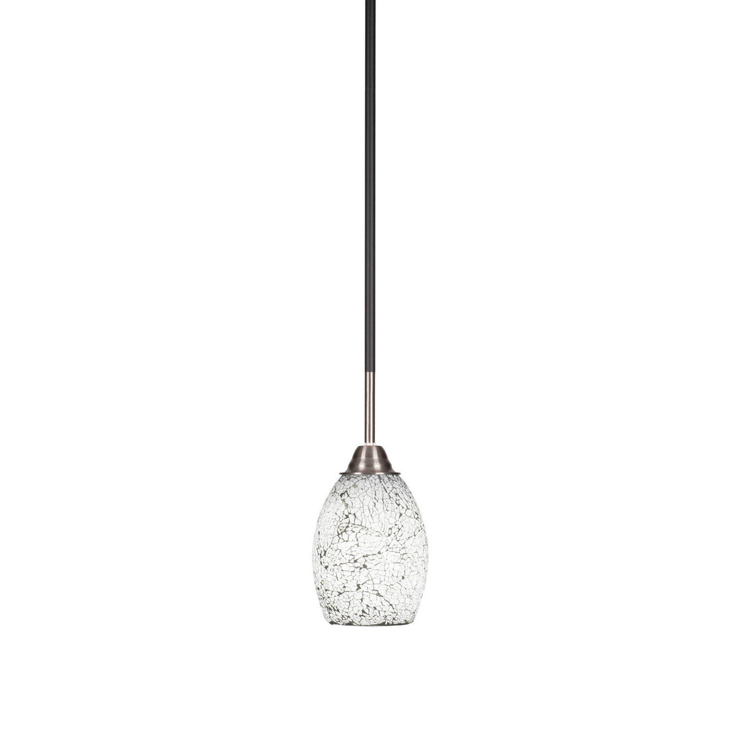 Toltec Paramount 3401-mbbn-4165 Pendant Light - Matte Black & Brushed Nickel