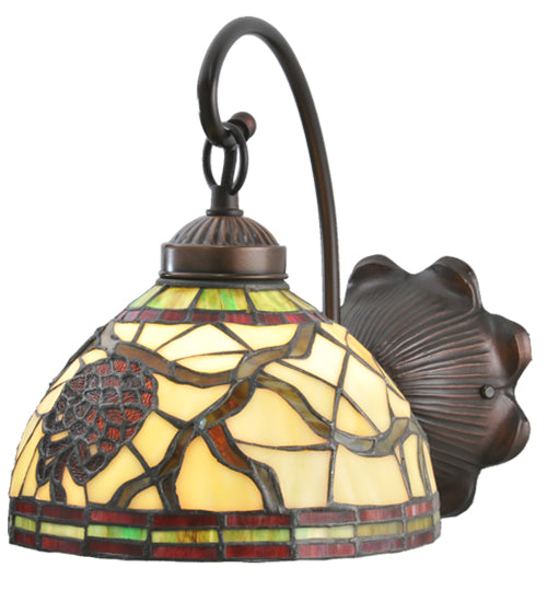 Meyda Tiffany Pinecone 106289 Wall Light - Mahogany Bronze