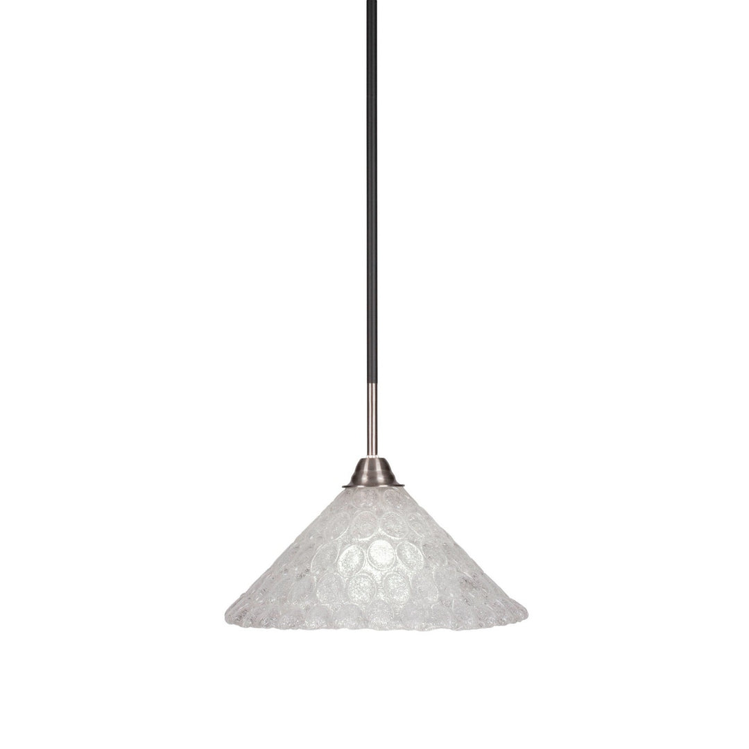 Toltec Paramount 3401-mbbn-441 Pendant Light - Matte Black & Brushed Nickel