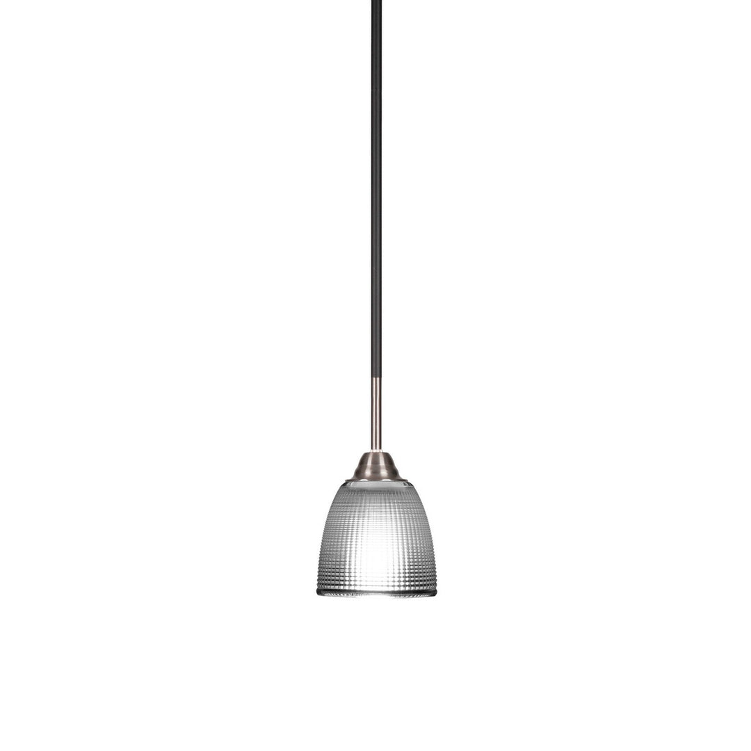 Toltec Paramount 3401-mbbn-500 Pendant Light - Matte Black & Brushed Nickel