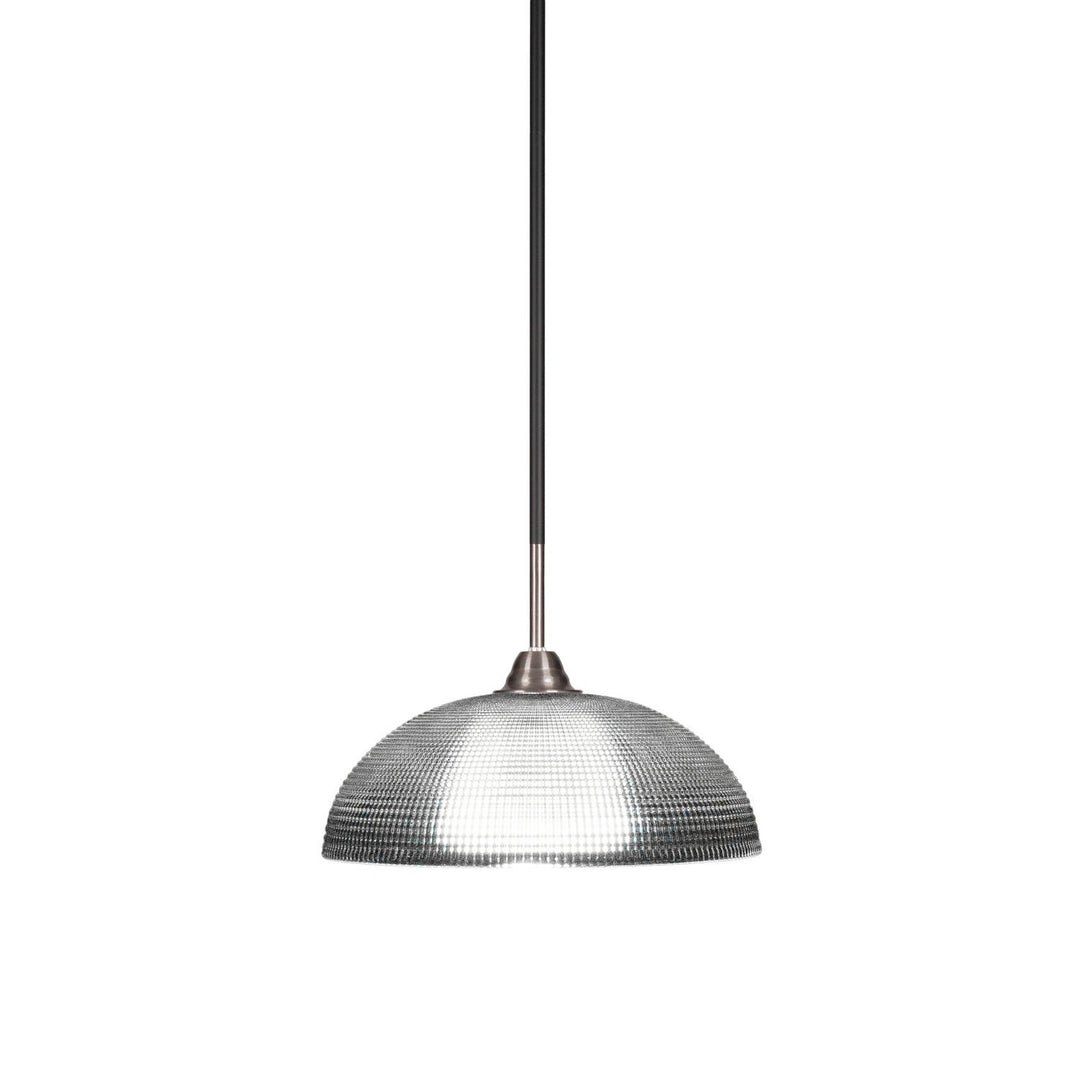 Toltec Paramount 3401-mbbn-540 Pendant Light - Matte Black & Brushed Nickel
