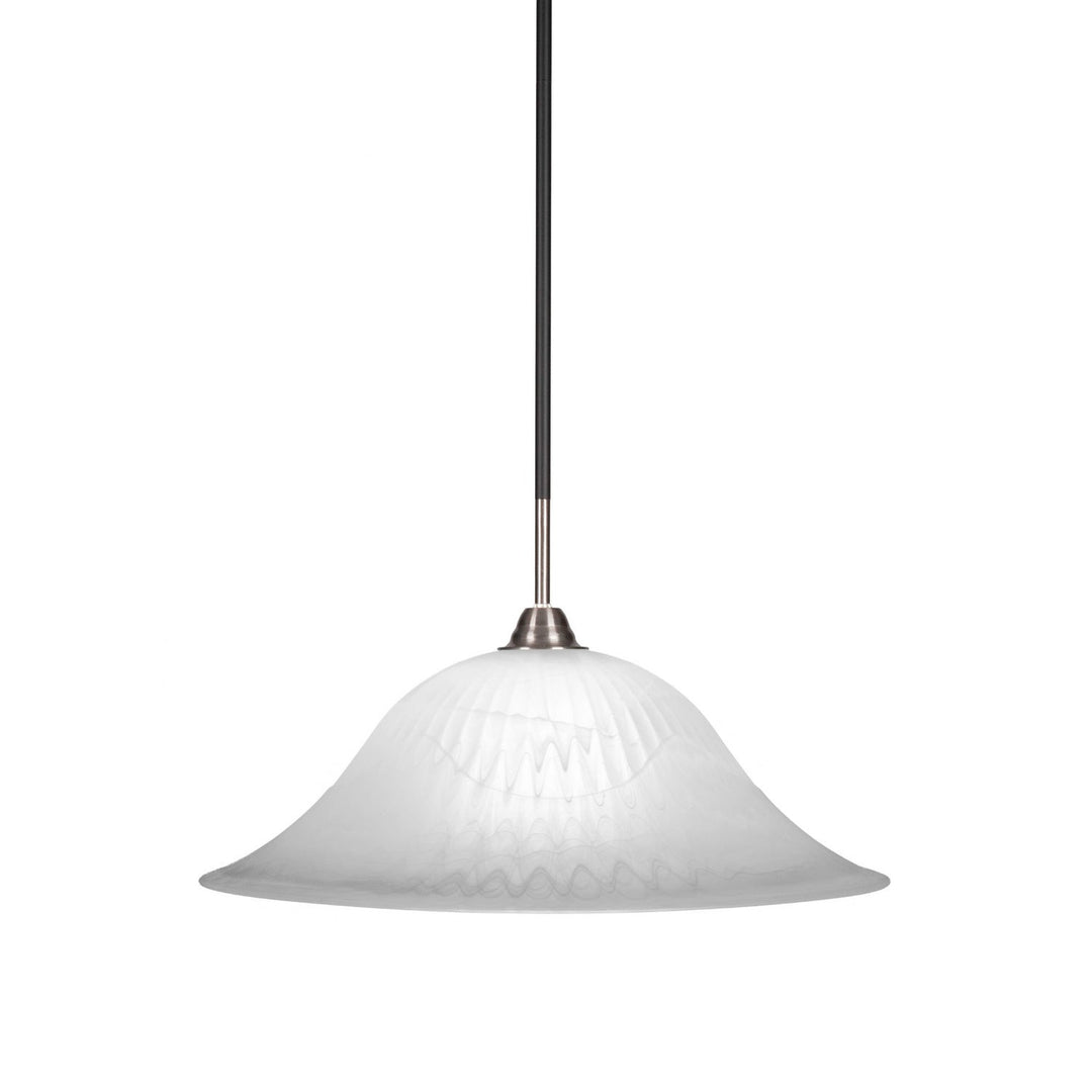 Toltec Paramount 3401-mbbn-5881 Pendant Light - Matte Black & Brushed Nickel