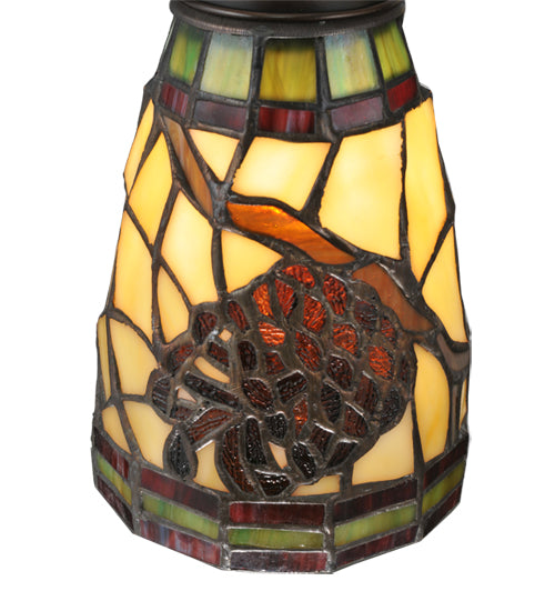 Meyda Tiffany Pinecone 106292 Chandelier Light - Mahogany Bronze
