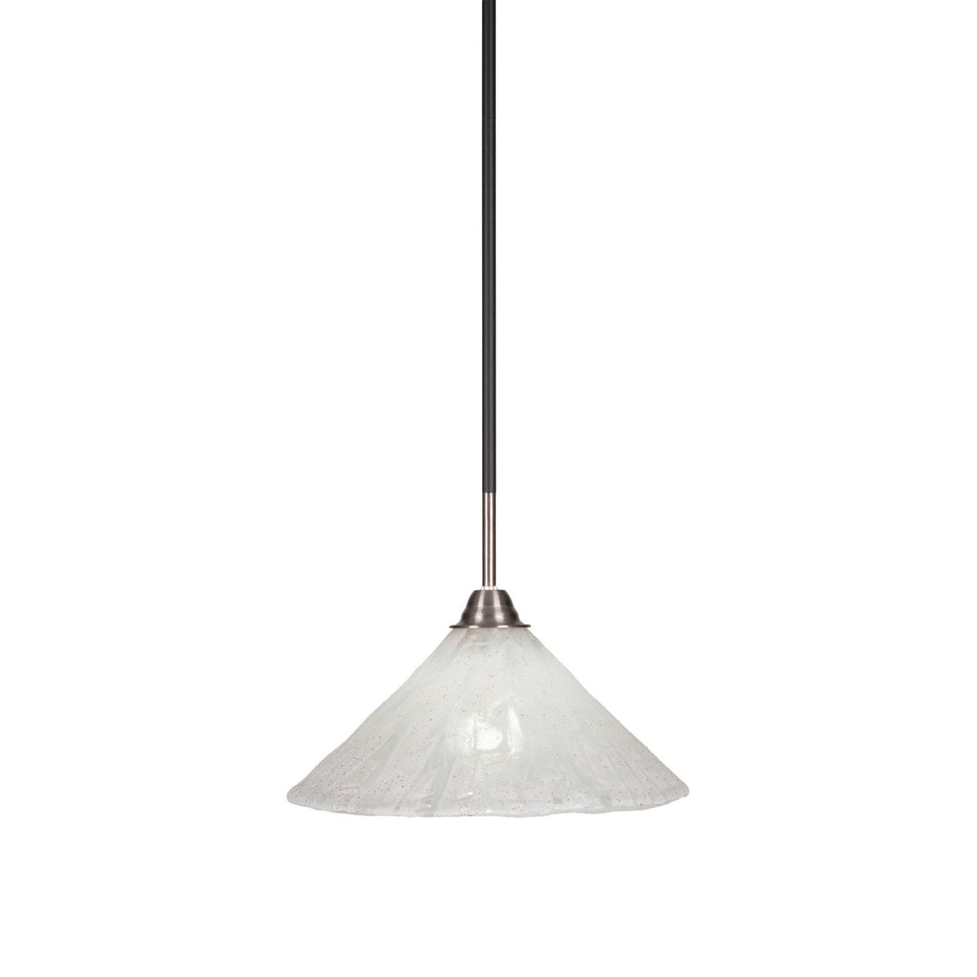 Toltec Paramount 3401-mbbn-709 Pendant Light - Matte Black & Brushed Nickel