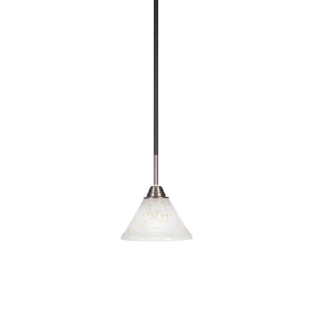 Toltec Paramount 3401-mbbn-7145 Pendant Light - Matte Black & Brushed Nickel