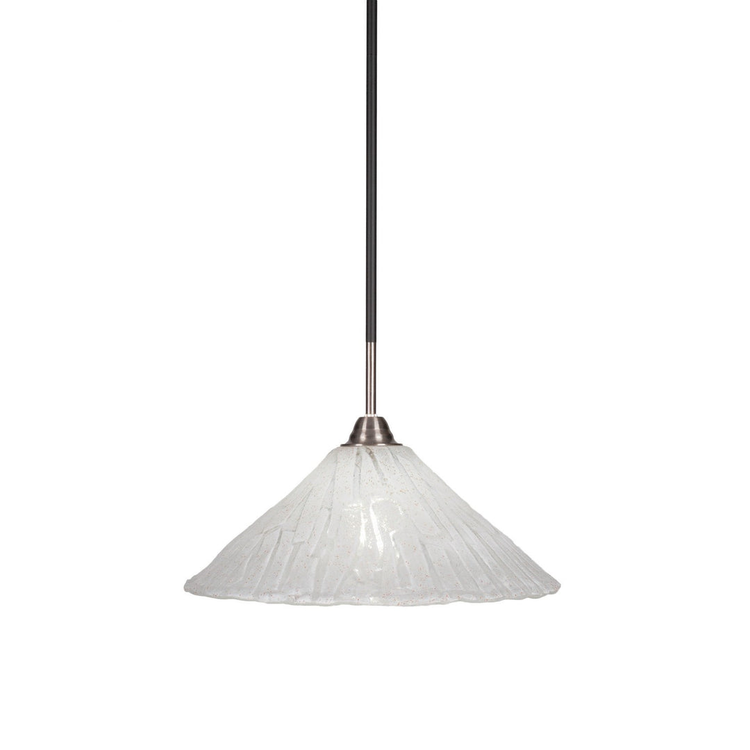 Toltec Paramount 3401-mbbn-719 Pendant Light - Matte Black & Brushed Nickel