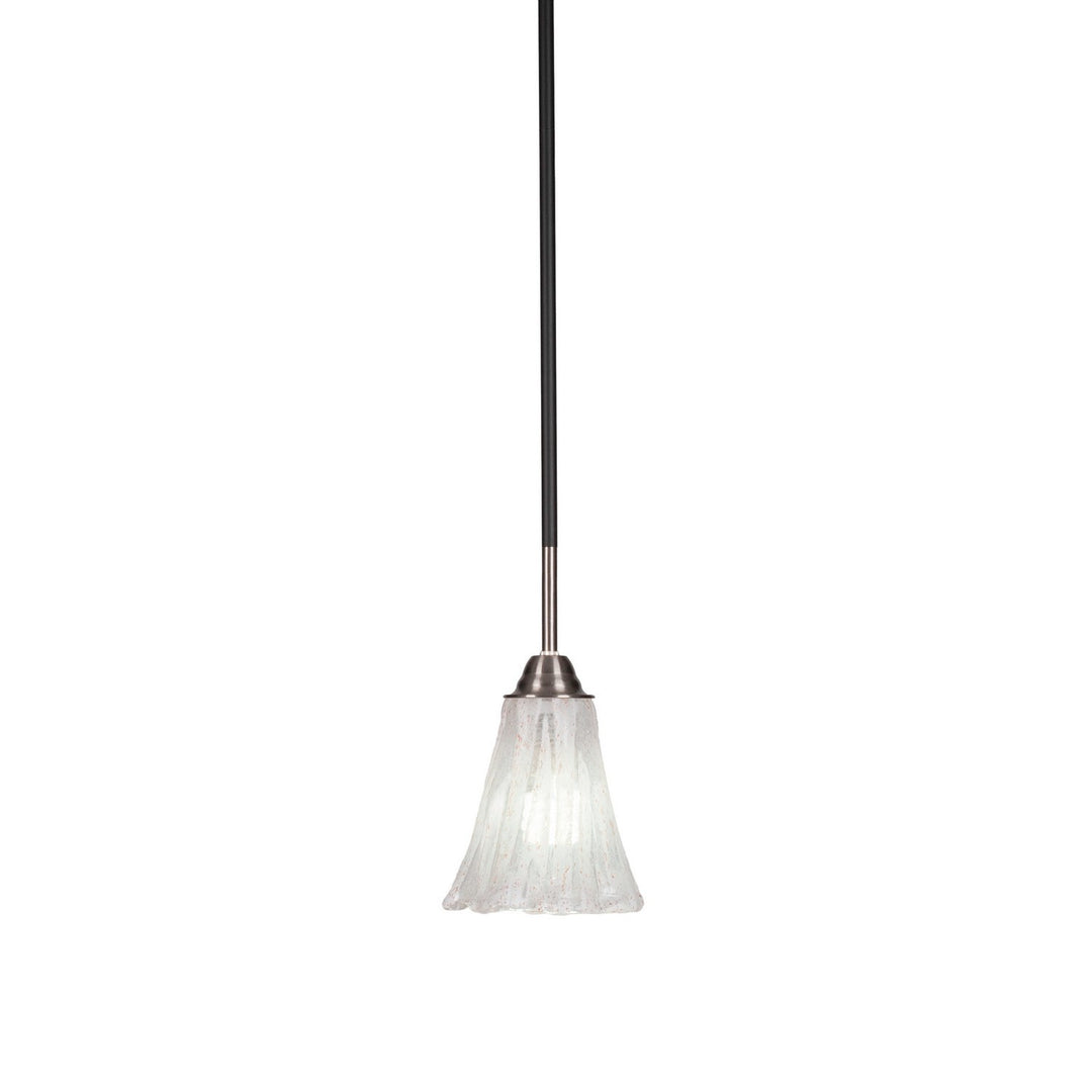 Toltec Paramount 3401-mbbn-729 Pendant Light - Matte Black & Brushed Nickel