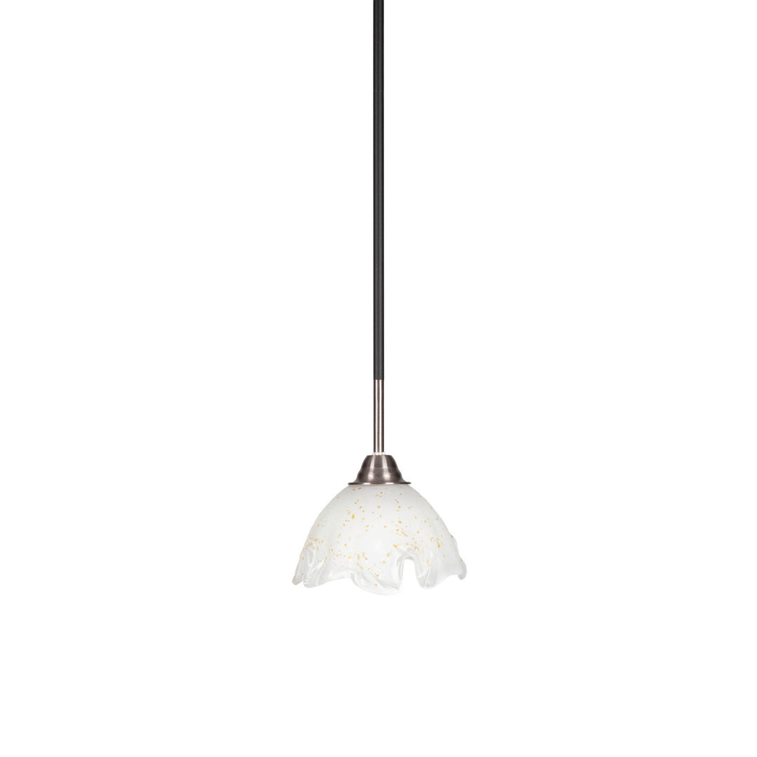 Toltec Paramount 3401-mbbn-755 Pendant Light - Matte Black & Brushed Nickel