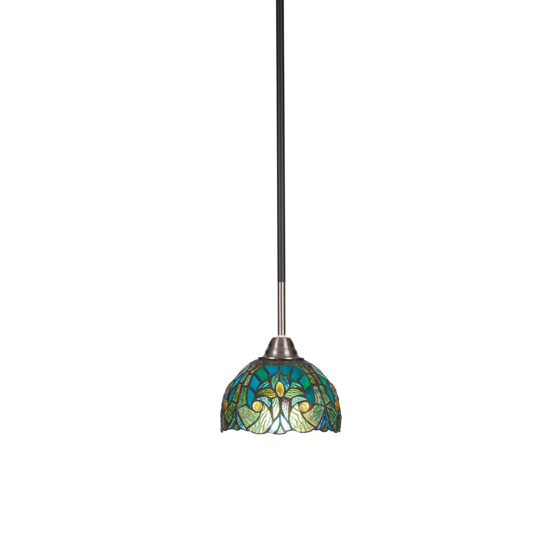 Toltec Paramount 3401-mbbn-9925 Pendant Light - Matte Black & Brushed Nickel