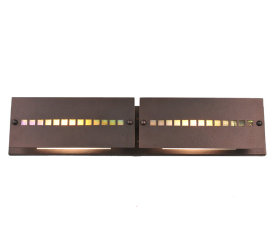 Meyda Tiffany Moss Creek 106313 Bath Vanity Light 30 in. wide - Cinnamon Coffee Metallic