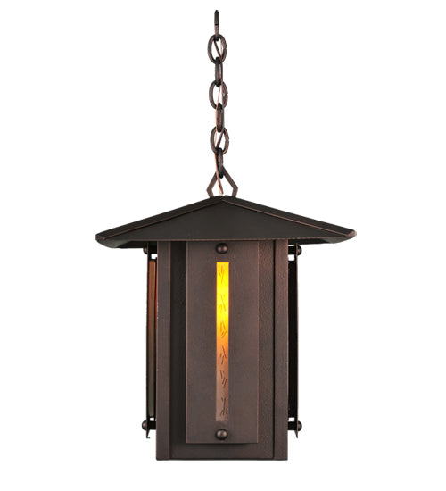 Meyda Tiffany Lighting 106322 Moss Creek One Light Pendant Outdoor Bronze / Dark