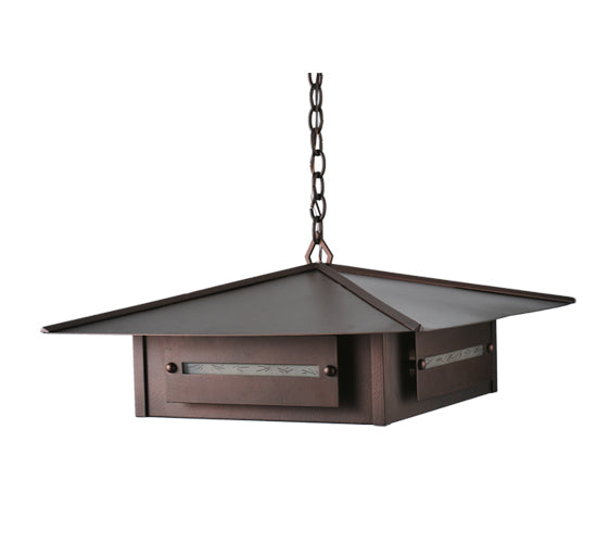 Meyda Tiffany Lighting 106340 Moss Creek Four Light Pendant Outdoor Bronze / Dark