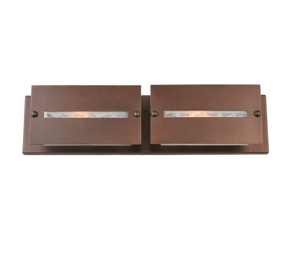 Meyda Tiffany Moss Creek 106342 Bath Vanity Light 24 in. wide - Cinnamon Coffee Metallic