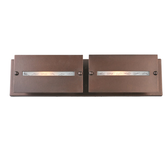Meyda Tiffany Moss Creek 106342 Bath Vanity Light 24 in. wide - Cinnamon Coffee Metallic
