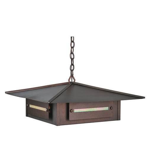 Meyda Tiffany Lighting 106353 Moss Creek Four Light Pendant Outdoor Bronze / Dark