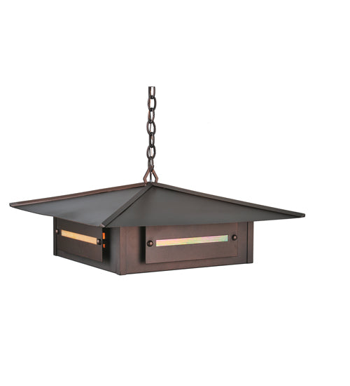 Meyda Tiffany Lighting 106353 Moss Creek Four Light Pendant Outdoor Bronze / Dark