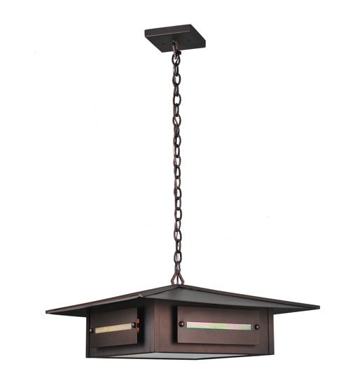 Meyda Tiffany Lighting 106353 Moss Creek Four Light Pendant Outdoor Bronze / Dark