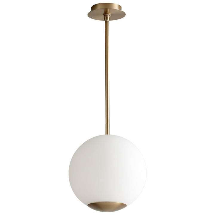 Oxygen Terra 3-691-40 Pendant Light - Aged Brass