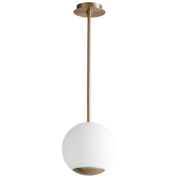 Oxygen Terra 3-690-40 Pendant Light - Aged Brass
