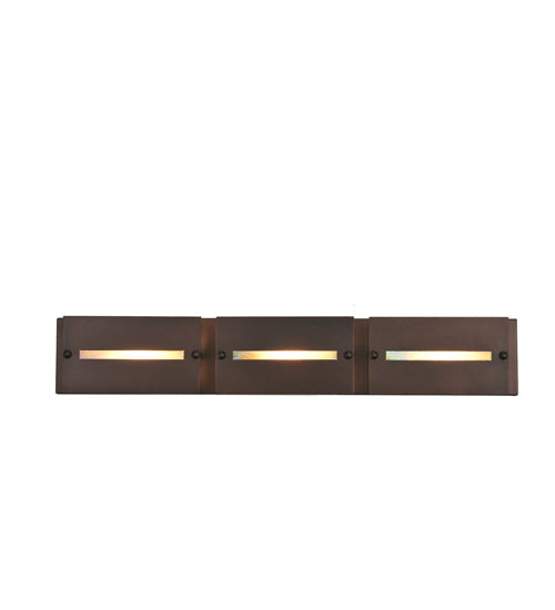 Meyda Tiffany Moss Creek 106363 Bath Vanity Light 36 in. wide - Cinnamon Coffee Metallic