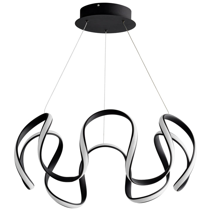 Oxygen Cirro 3-61-15 Chandelier Light - Black