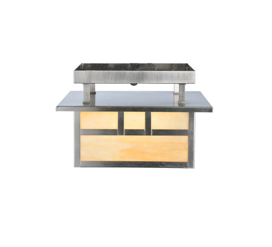 Meyda Tiffany Double Bar Mission 106382 Ceiling Light - Brushed Nickel