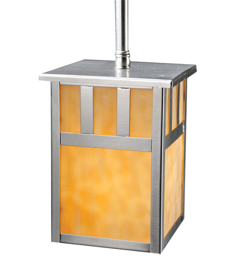Meyda Tiffany Double Bar Mission 106392 Pendant Light - Brushed Nickel