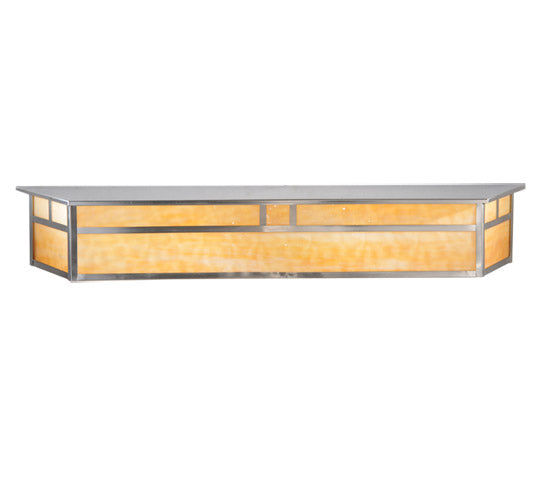 Meyda Tiffany Hyde Park 106393 Bath Vanity Light 39 in. wide - Brushed Nickel