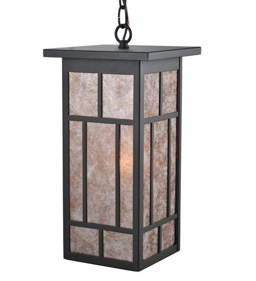 Meyda Tiffany Lighting 106532 Hyde Park One Light Pendant Outdoor Bronze / Dark