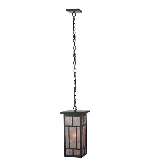 Meyda Tiffany Lighting 106532 Hyde Park One Light Pendant Outdoor Bronze / Dark