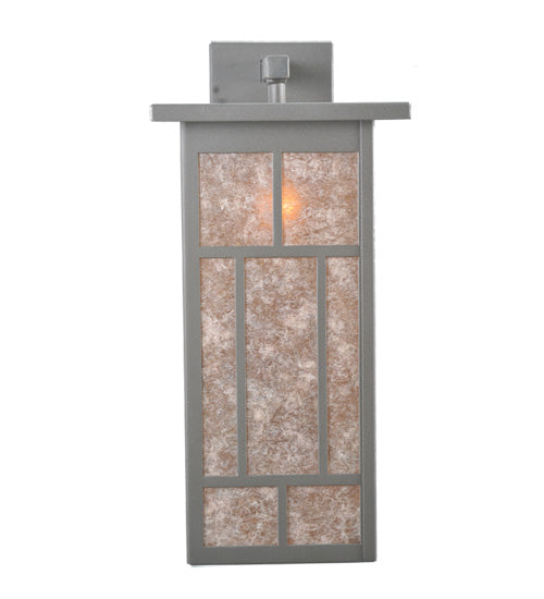 Meyda Tiffany Lighting 106533 Hyde Park One Light Wall Sconce Outdoor Bronze / Dark
