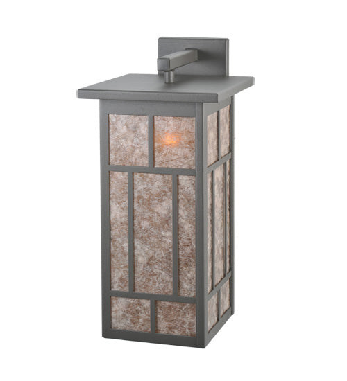 Meyda Tiffany Lighting 106533 Hyde Park One Light Wall Sconce Outdoor Bronze / Dark