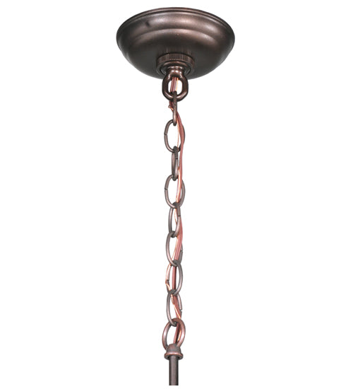 Meyda Tiffany Teepee 106543 Pendant Light - Mahogany Bronze