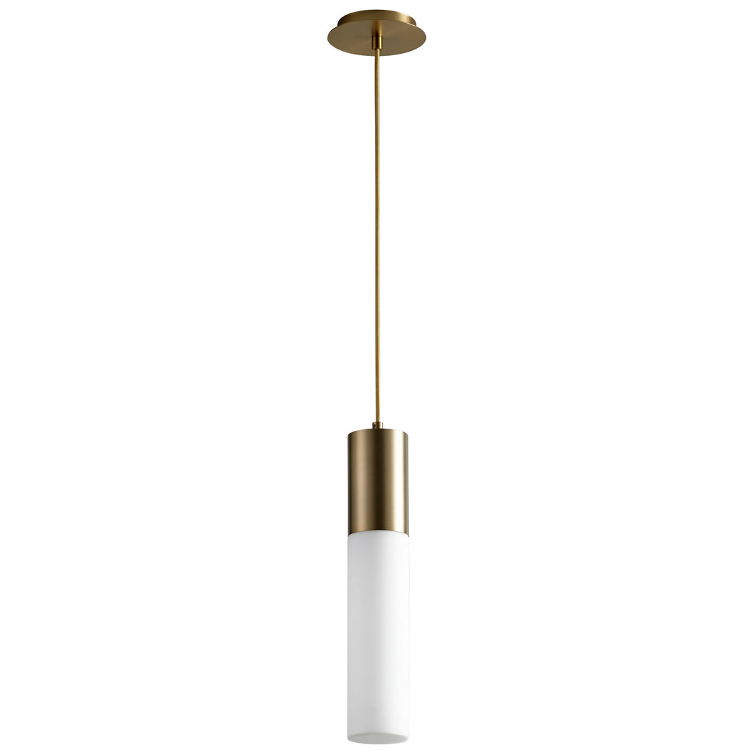 Oxygen Magnum 3-653-140 Pendant Light - Aged Brass