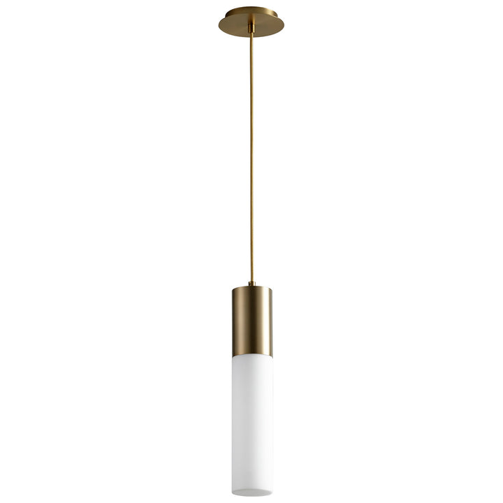 Oxygen Magnum 3-653-140 Pendant Light - Aged Brass