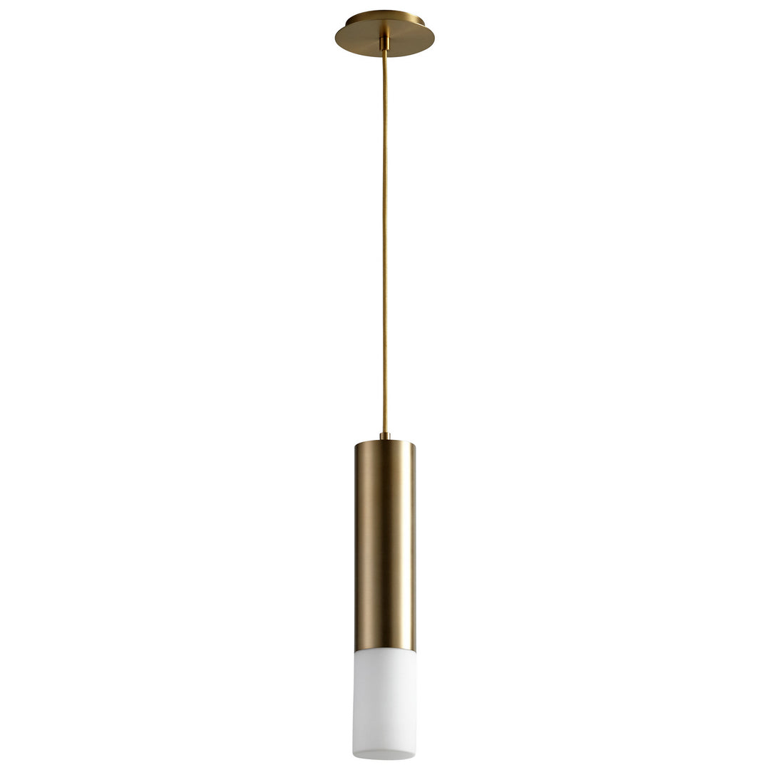 Oxygen Opus 3-654-140 Pendant Light - Aged Brass
