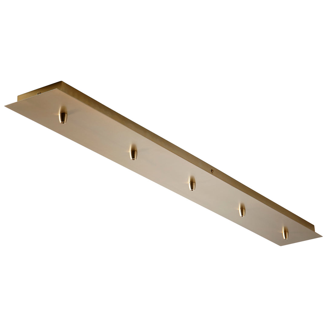 Oxygen 3-8-7540 Canopy Kit Canopy Decor Aged Brass
