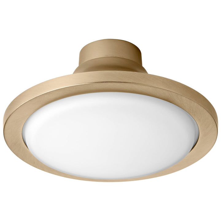 Oxygen 3-9-109-40 Juno LED Fan Light Kit Ceiling Fan Aged Brass