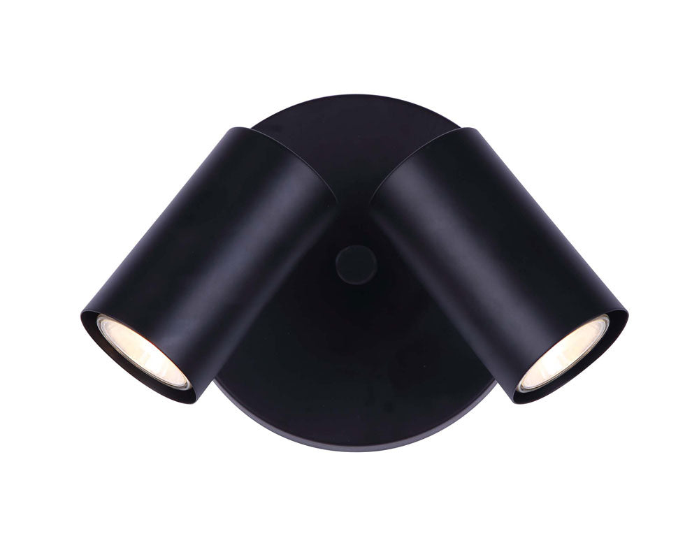 Canarm Marena ICW1022A02BK10 Wall Sconce Light - Black