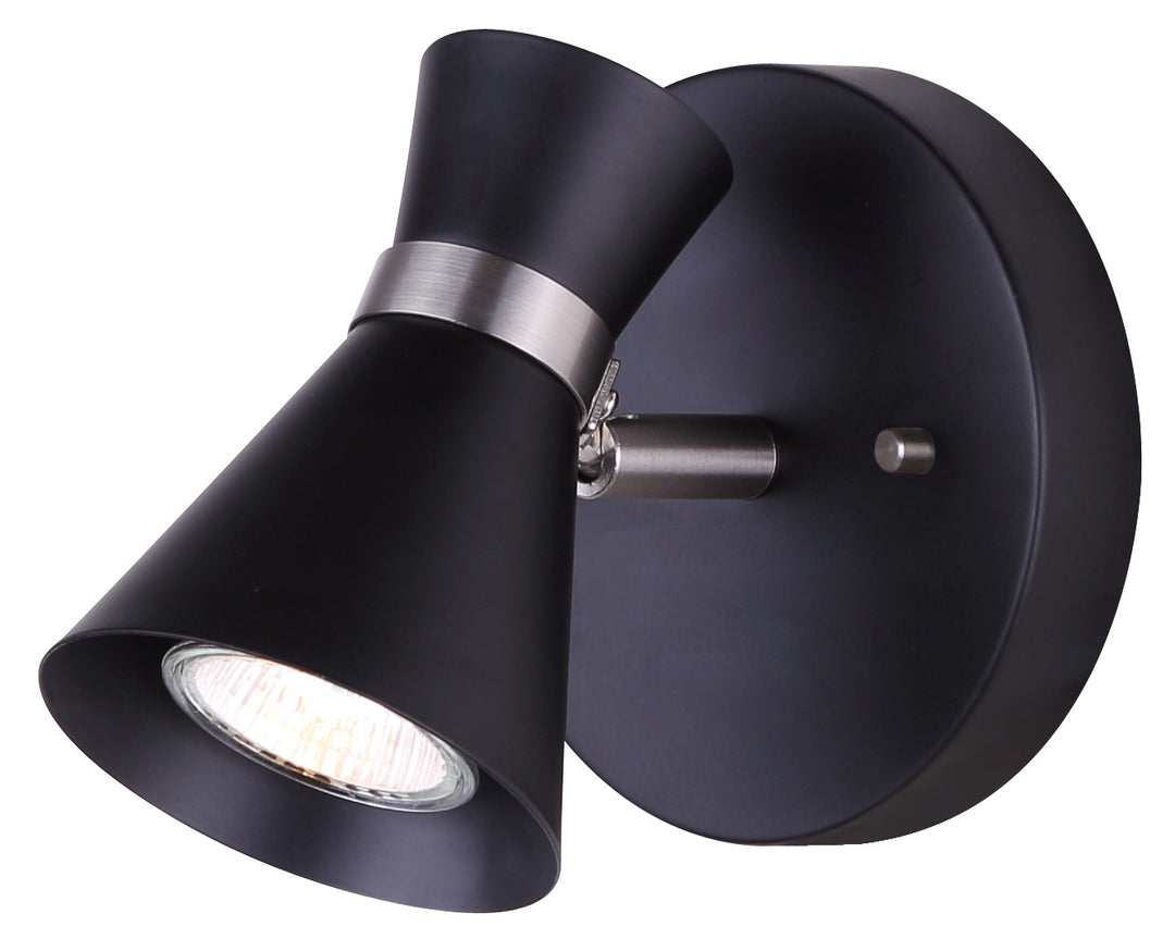 Canarm  ICW668A01BKN10 Wall Sconce Light - Metal